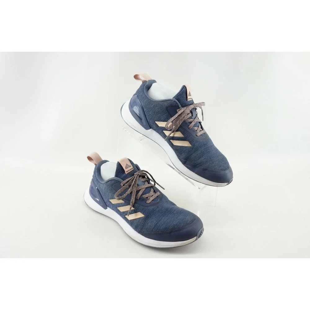 ADIDAS BIG‎ KIDS YOUTH RUNNING RAPIDARUN X SHOES G27446 BLUE PINK SIZE 7 US